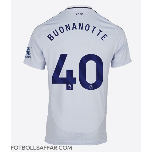 Leicester City Facundo Buonanotte #40 Tredjeställ 2024-25 Kortärmad